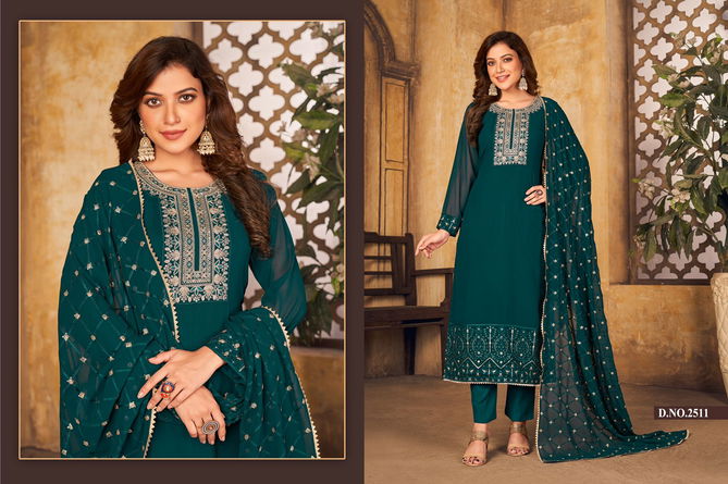 Twisha 25 Georgette Fancy Heavy Festive Wear Designer Salawar Kameez Collection